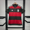Camisa Alemanha Away 2014 Retrô - Vermelho+Preto