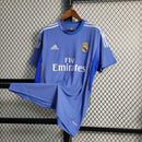 Camisa Retrô Real Madrid Third 13/14- Azul