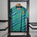 Camisa Brasil Pré-Jogo | 22/23 Torcedor Nike Masculino - Verde