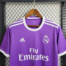 Camisa Real Madrid Retrô 17/18 | Torcedor Adidas Masculino - Roxo