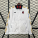 Jaqueta Corta-Vento Milan Dupla-Face 24/25 Masculino Adidas - Vermelho e Preto