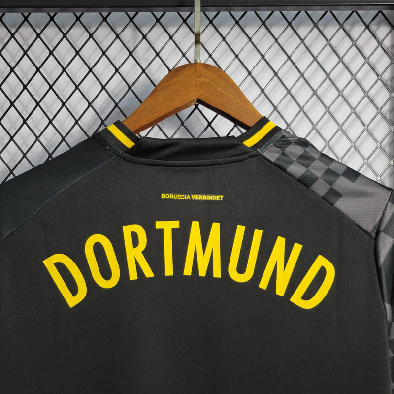 Camisa Borussia Dortmund Away II | 22/23 Torcedor Puma Masculino - Preto