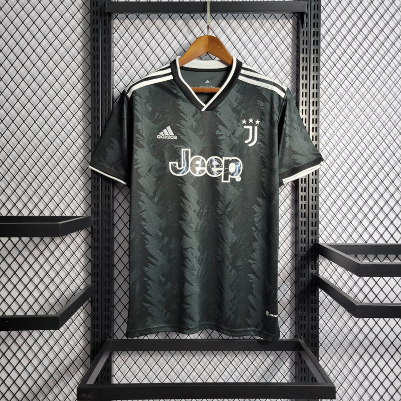 Camisa Juventus Away II | 22/23 Torcedor Adidas Masculino - Preto