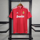 Camisa Retrô Real Madrid Third 11/12- Vermelho