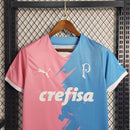 Camisa Palmeiras Edição Especial I 23/24 Torcedor Puma Masculino - Rosa e Azul