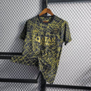 Camisa PSG Treino | 22/23 Torcedor Nike Jordan Masculino - Dourado e Preto