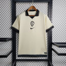 Camisa Corinthians Away III I 23/24 Torcedor Nike Masculino - Bege