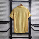 Camisa Barcelona Away 2001 Retrô - Dourado