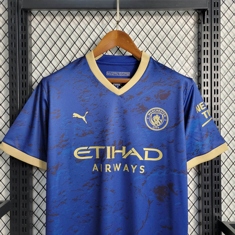 Camisa Manchester City Edição Especial | 23/24 Torcedor Puma Masculino - Azul Escuro