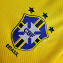 Camisa Brasil Home 93/94 Retrô - Amarelo