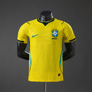 Camisa Brasil Home| 25/26 Versão Jogador Nike Masculino - Amarelo