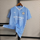 Camisa Manchester City Home I 23/24 Torcedor Puma Masculino - Azul