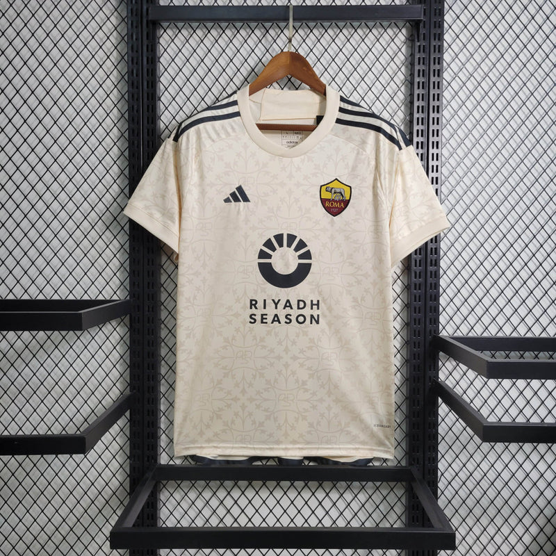 Camisa Roma Away II | 23/24 Torcedor Adidas Masculino - Branco