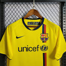 Camisa Barcelona Away 08/09 Retrô - Amarelo