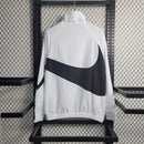 Jaqueta Corta-Vento Nike Big Swoosh - Branco