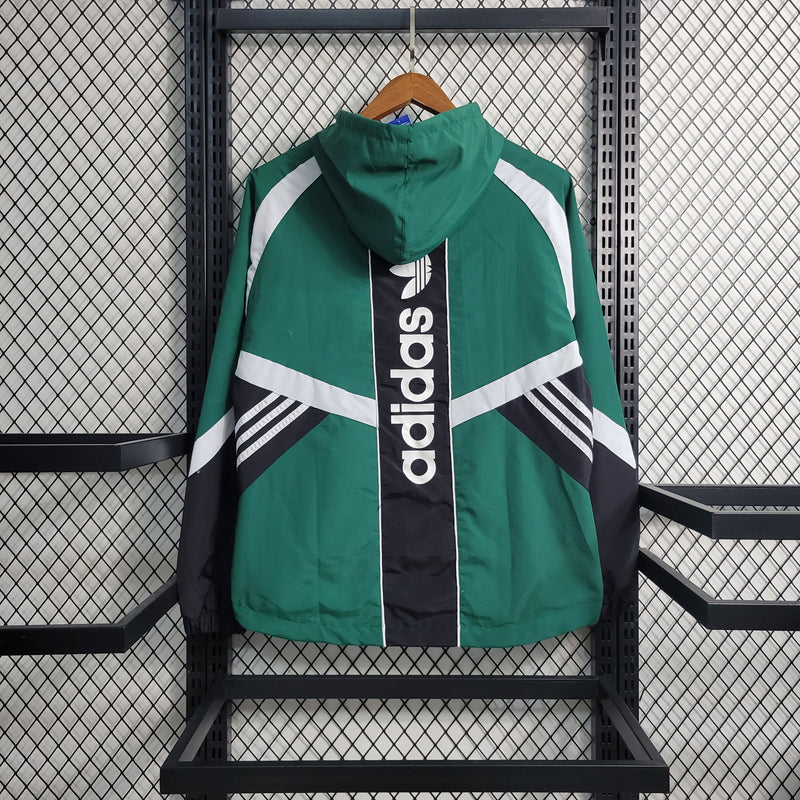 Jaqueta Corta-Vento Adidas Casual - Verde