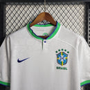 Camisa Brasil Concept White Leopard | 22/23 Torcedor Nike Masculino - Branco
