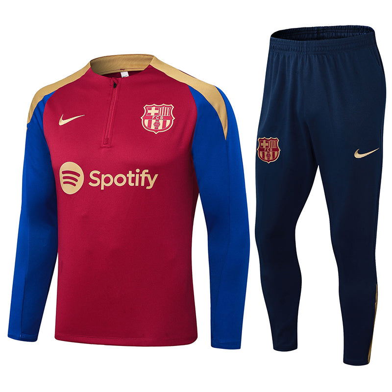 Conjunto Barcelona 24/25 Masculino Nike - Vermelho