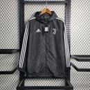 Jaqueta Corta-Vento Juventus 23/24 Masculino Adidas - Preto