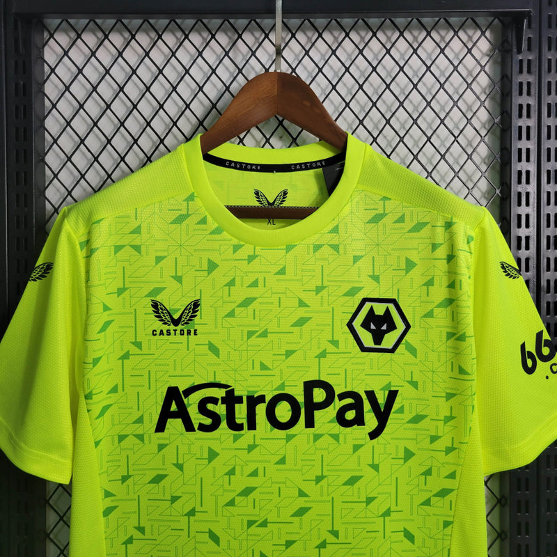 Camisa Wolverhamptom Away II | 22/23 Torcedor Castore Masculino - Azul