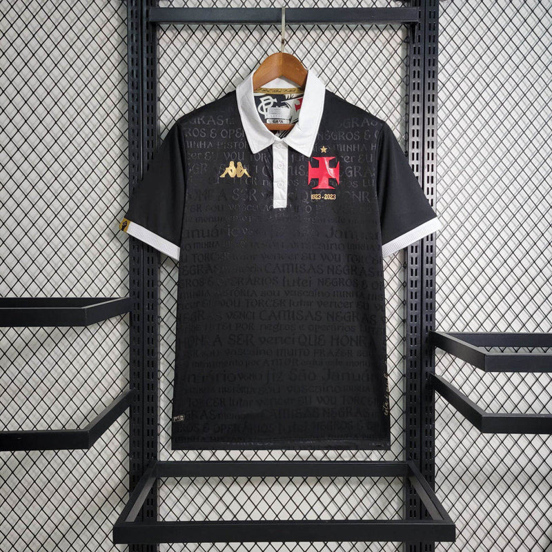 Camisa Vasco III 23/24  Kappa Masculina - Preto