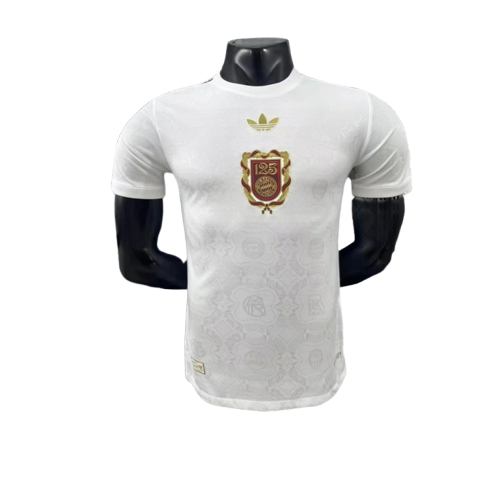 Camisa Bayern de Munique 25/26 Edição de 125º Aniversário - Branco - Versão Jogador