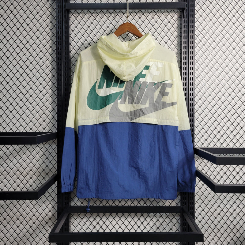 Jaqueta Corta-Vento Nike - Off White