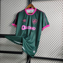 Camisa Fluminense Away III | 23/24 Torcedor Umbro Masculino - Rosa e Verde