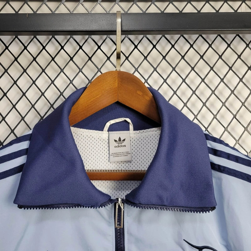 Jaqueta Corta-Vento Argentina Masculino Adidas - Azul