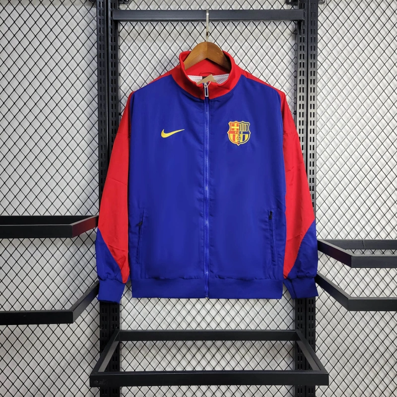 Jaqueta Corta-Vento Barcelona Masculino Nike - Vermelho