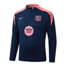 Conjunto Barcelona 25/26 Masculino Nike - Azul Escuro e Rosa