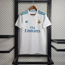 Camisa Retrô Real Madrid Home 17/18 - Branco