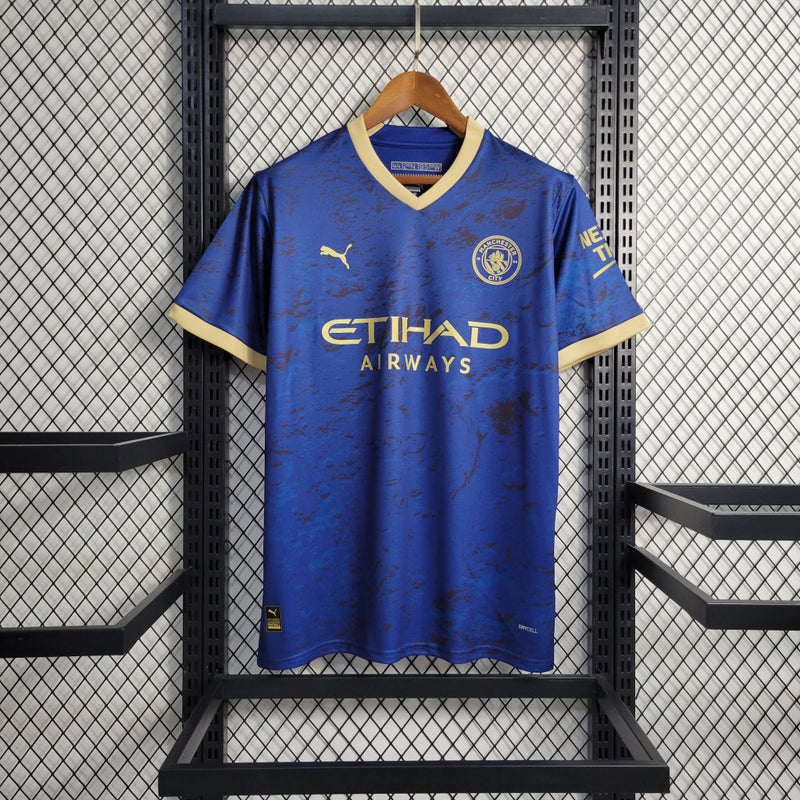Camisa Manchester City Edição Especial | 23/24 Torcedor Puma Masculino - Azul Escuro