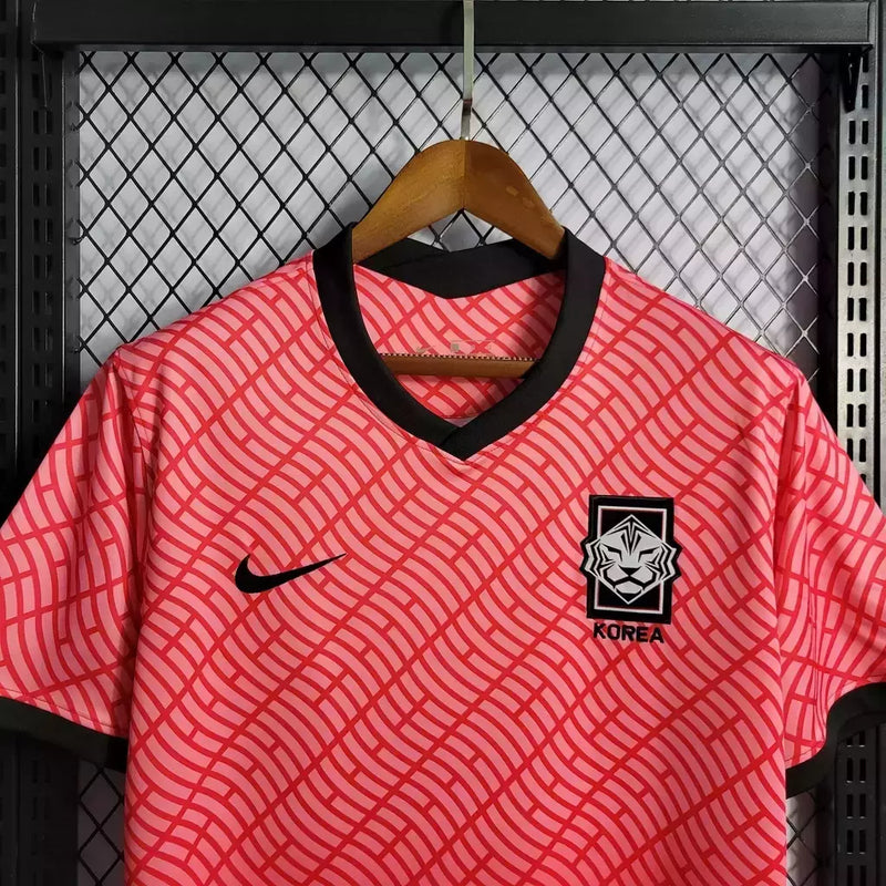 Camisa Coreia do Sul 20/21 Retrô - Rosa