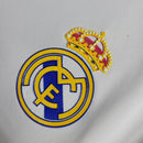 Camisa Retrô Real Madrid Home 11/12 - Branco - Dourado