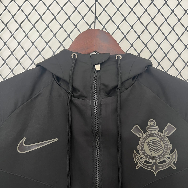 Jaqueta Corta-Vento Corinthians 24/25 Nike - Al Black