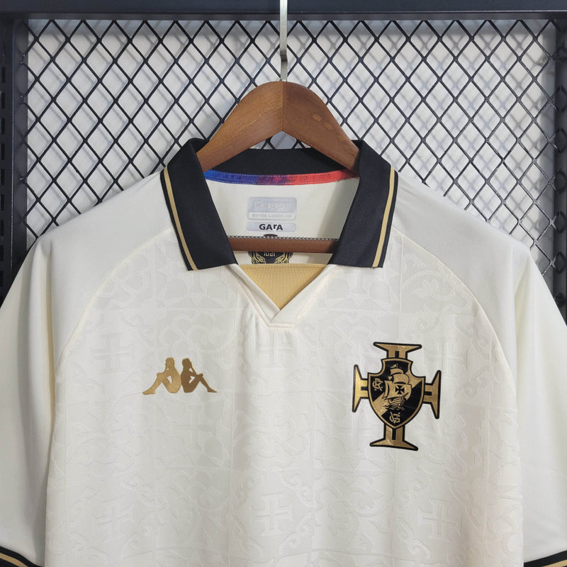 Camisa Vasco da Gama Away III | 22/23 Torcedor Kappa Masculino - Branco