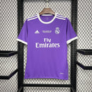 Camisa Retrô Real Madrid Away 16/17 - Roxo