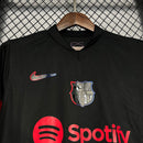 Camisa Barcelona Away | 24/25 Torcedor Masculino - Preto