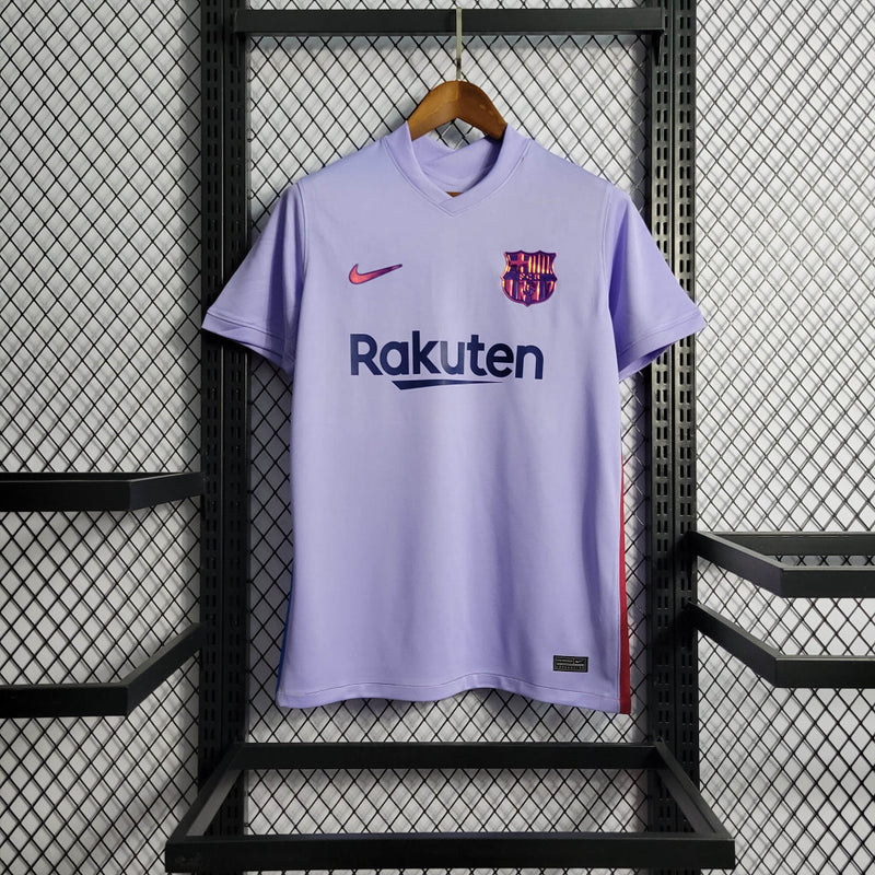 Camisa Barcelona Away II | 21/22 Torcedor Nike Masculino - Roxo