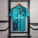 Camisa Retrô Real Madrid Third 17/18 - Azul