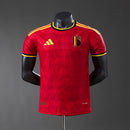Camisa Belgica Home | 25/26 Versão Jogador Adidas Masculino - Vermelho