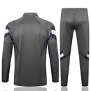 Conjunto Real Madrid 24/25 Masculino Adidas - Cinza