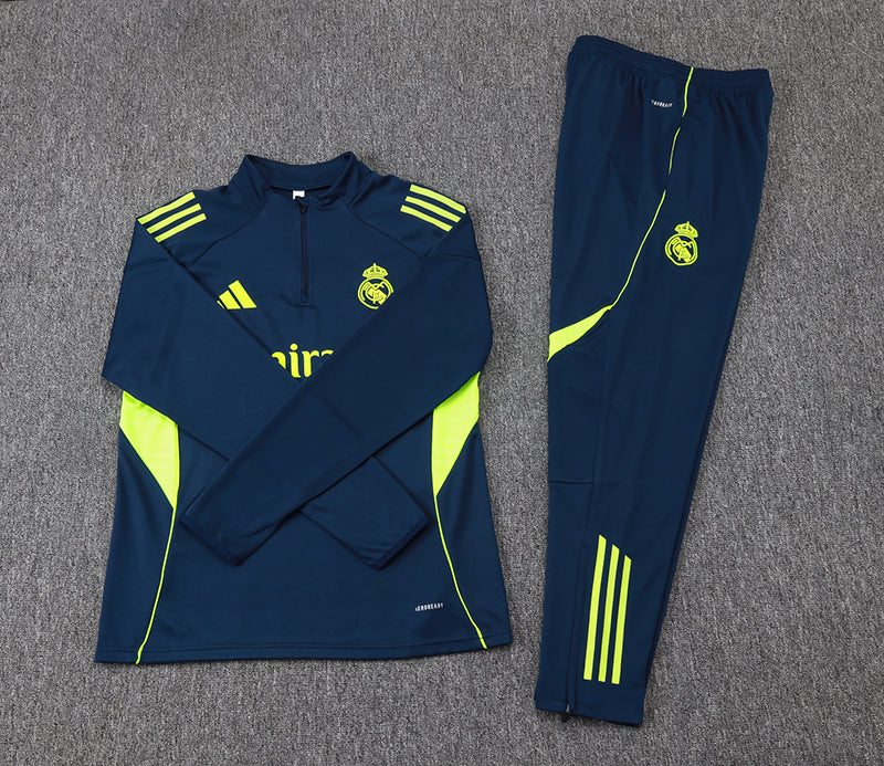 Conjunto Real Madrid 25/26 Masculino Adidas - Azul Escuro