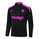 Conjunto Chelsea 24/25 Masculino Nike - Preto e Rosa