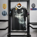 Camisa Retrô Real Madrid Third 14/15 - Preto