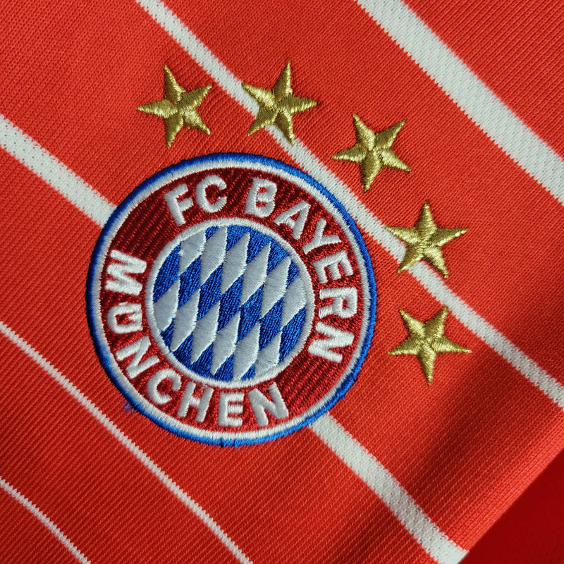 Camisa Bayern Munchen Home | 22/23 Torcedor Adidas Masculino - Vermelho