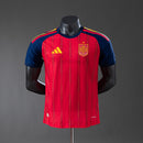 Camisa Espanha Home| 25/26 Versão Jogador Adidas Masculino - Vermelho