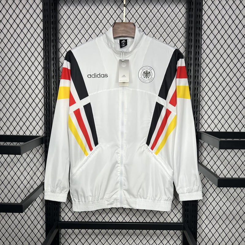 Jaqueta Corta-Vento Alemanha 24/25 Masculino Adidas - Branco