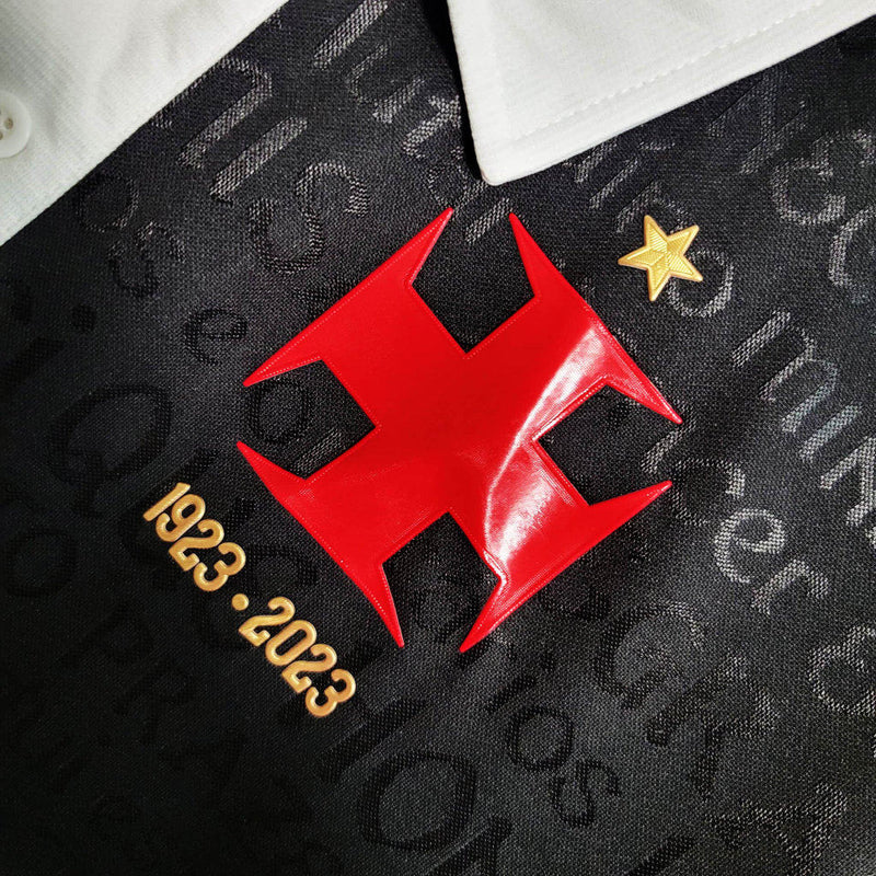 Camisa Vasco III 23/24  Kappa Masculina - Preto